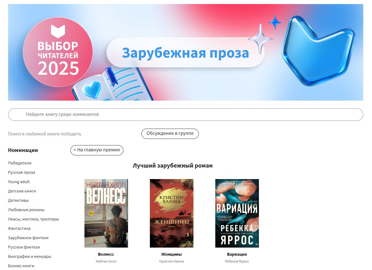 «Фантома» – в списке победителей